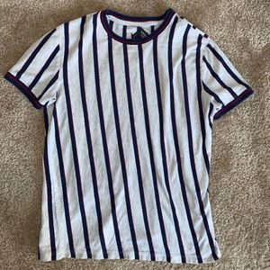 striped ringer t-shirt